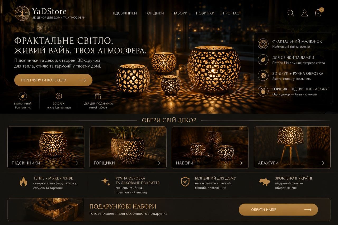Підсвічник Світлотінь